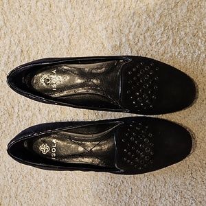 ISOLA SPARKLY LIKE SEUDE FLATS    SIZE 7